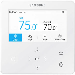 Samsung thermostat Advanced Wired Controller